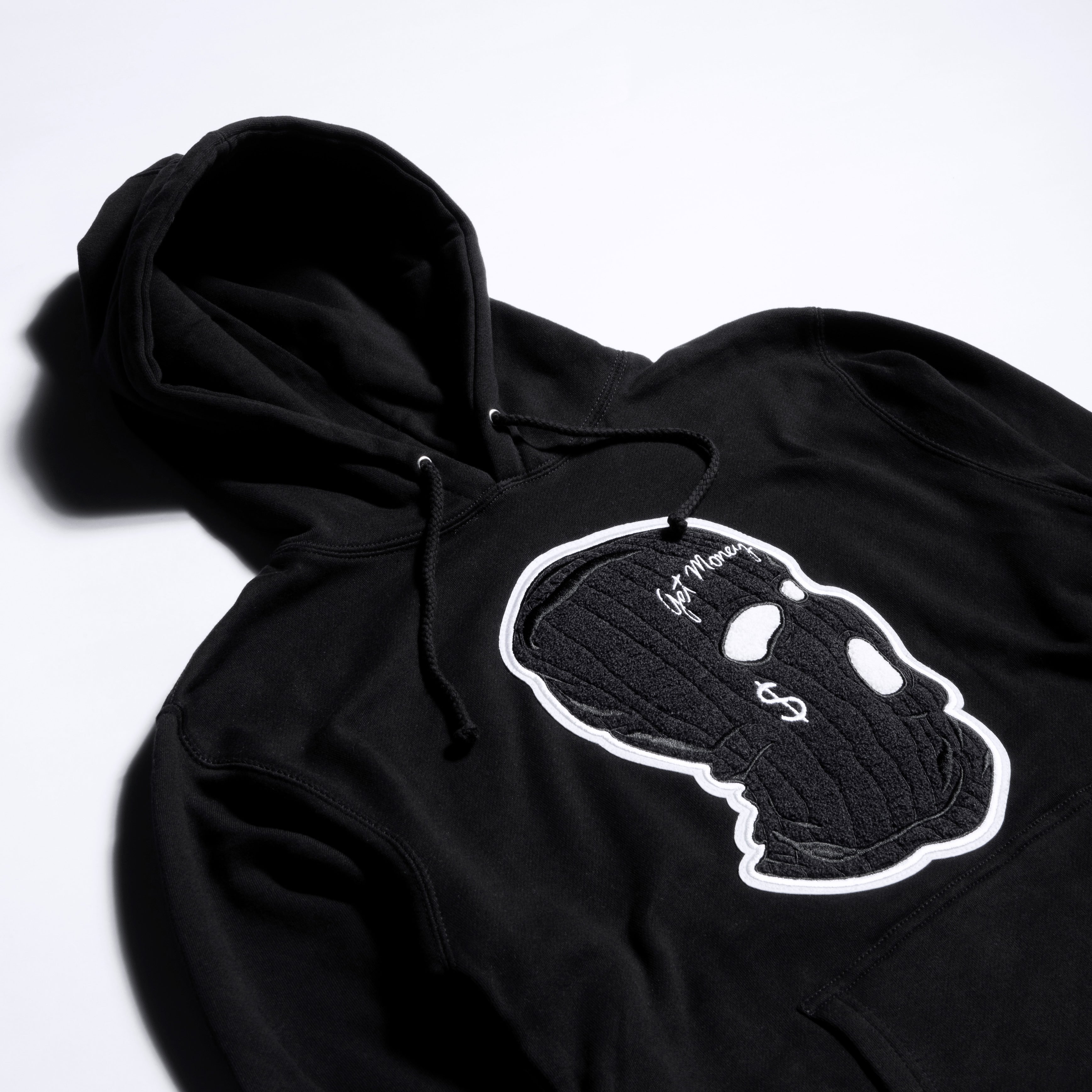 AJ11 GET MONEY MASK CHENILLE PATCH Hoodie - HW