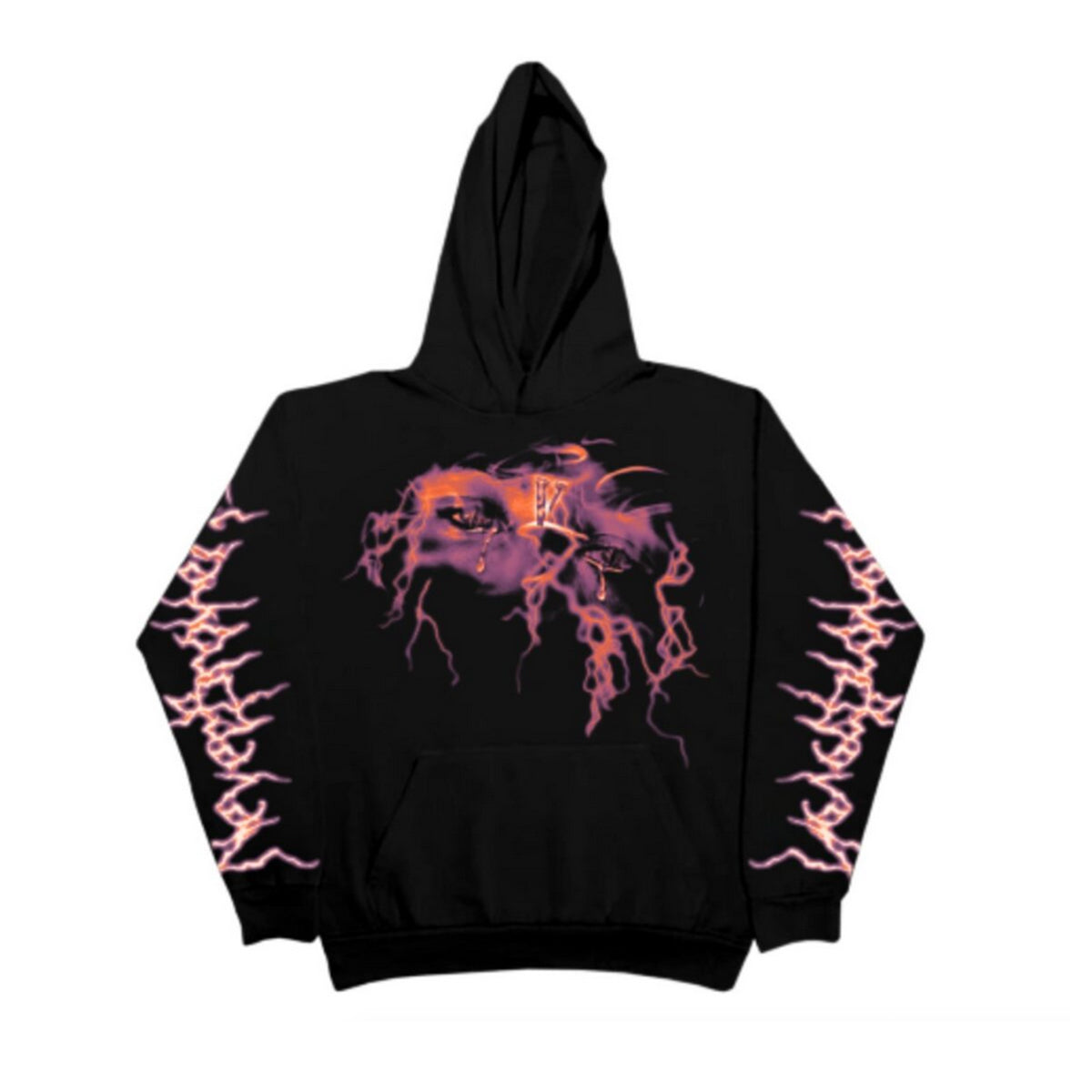 VLONE EYES HOODY -  Black