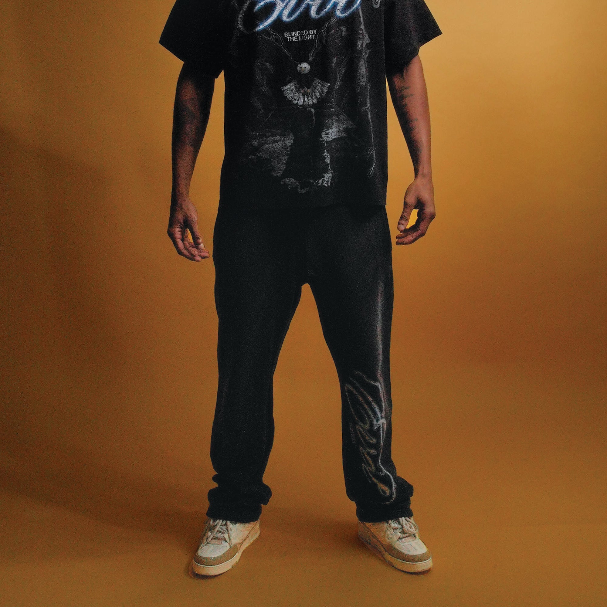 Evol Blinded Straight Leg Sweat Pants