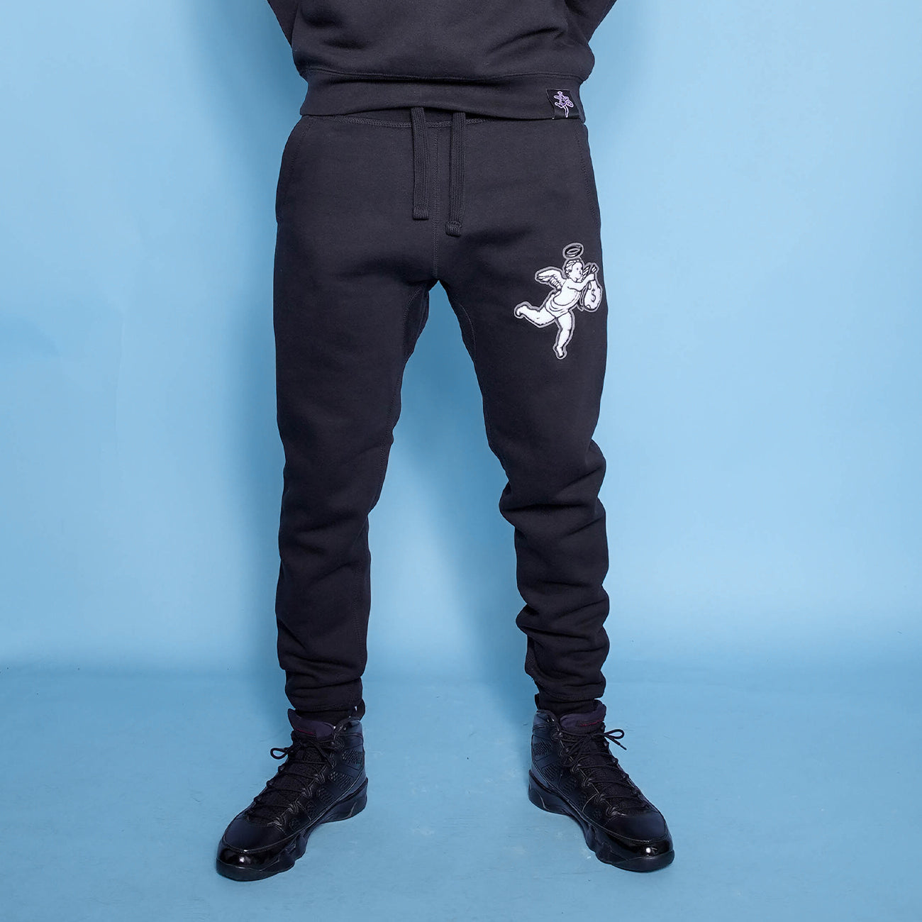 Small CHE Patch Crewneck and Jogger Set