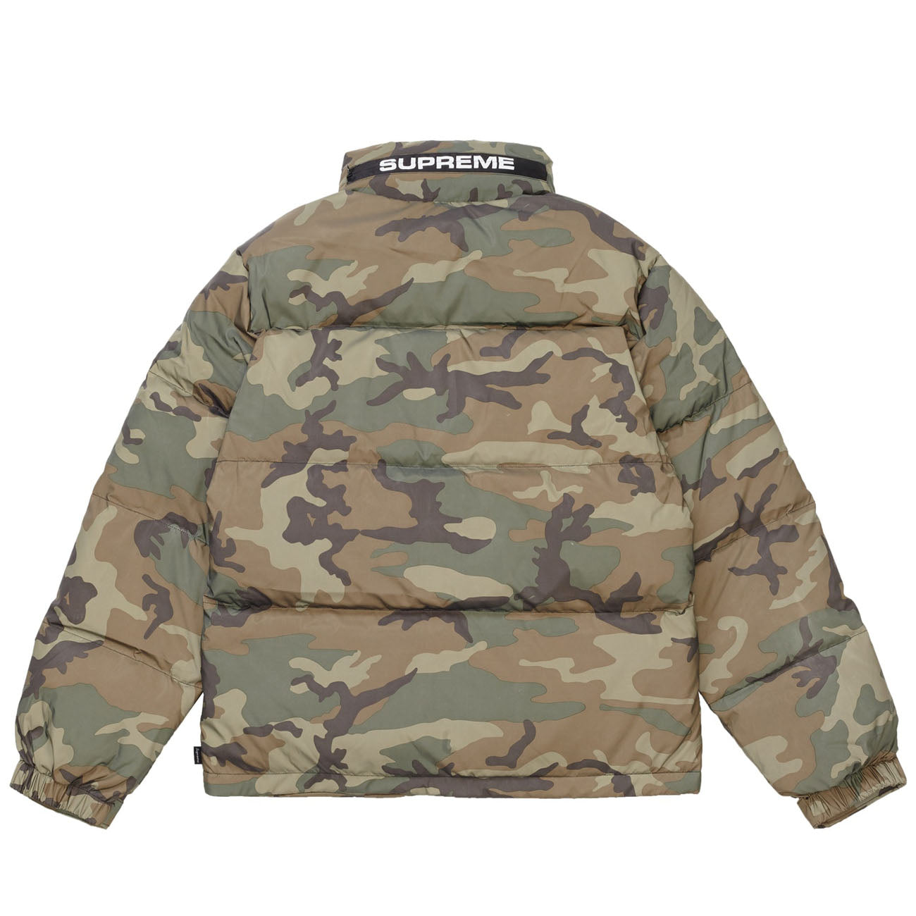 Supreme Reflective Camo Down Jacket- Woodland Camo