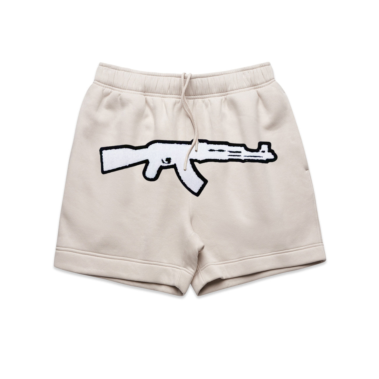 AK CHENILLE PATCH SHORTS