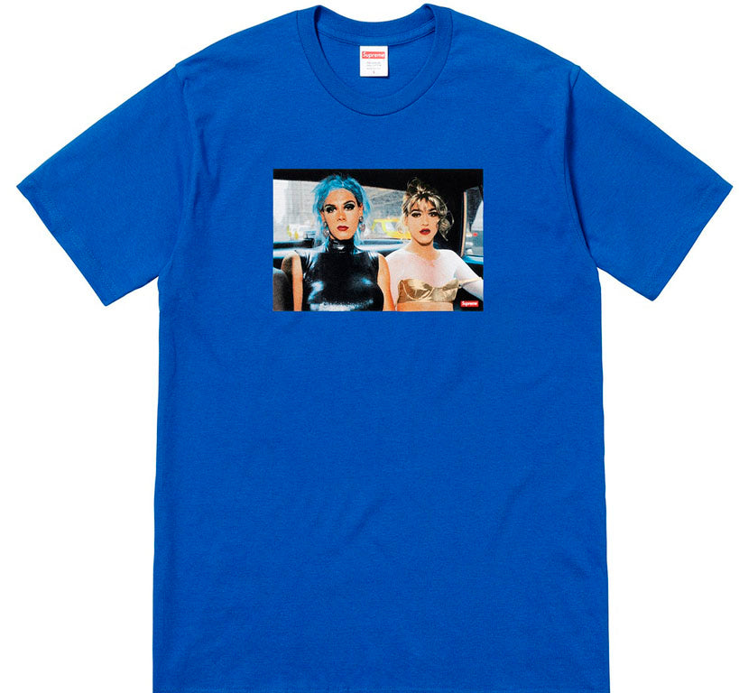 Supreme Nan Goldin Misty and Jimmy Paulette Tee- Royal