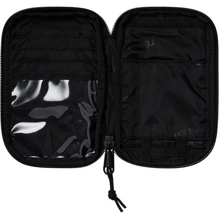 Supreme Small Zip Pouch- Black